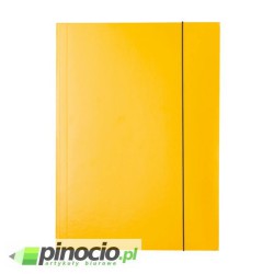Teczka z gumką Esselte A4 lakierowana żółta 13438