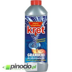 Kret udrażniacz do rur w granulkach 250g Kret udrażniacz do rur w granulkach 250g