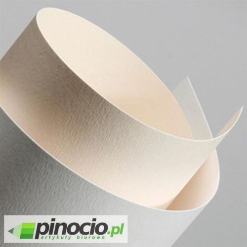 Karton ozdobny Kora A4 230g. 20 ark. kremowy