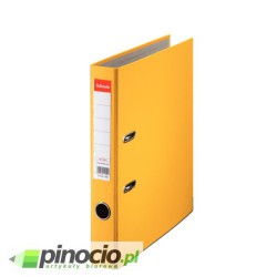 Segregator Esselte A4/50mm ekonomiczny żółty 81191