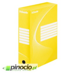 Pudło archiwizacyjne Esselte Standard 100mm żółte 128423