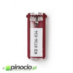 Identyfikatory do kluczy Durable czerwone 6 szt. Identyfikatory do kluczy Durable czerwone 6 szt.