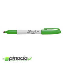 Marker permanentny Sharpie Fine okrągły zielony