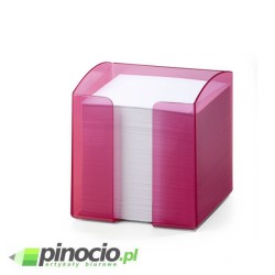 Pojemnik z karteczkami Durable Trend różowy 800 kartek
