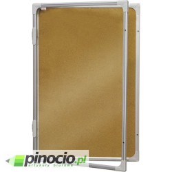 Gablota korkowa 2x3 w ramie aluminiowej 60x90cm GK196