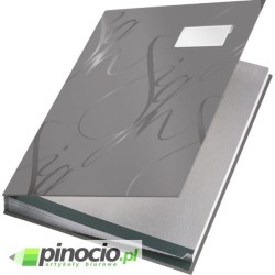 Teczka do podpisu Leitz A4 18 kart szara 57450085 Teczka do podpisu Leitz A4 18 kart szara 57450085