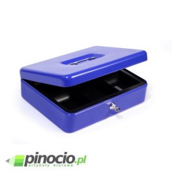 Kasetka na pieniądze 300x240x90mm niebieska HF-M300A Argo Kasetka na pieniądze 300x240x90mm niebieska HF-M300A Argo