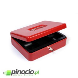 Kasetka na pieniądze 300x240x90mm czerwona HF-M300A Argo Kasetka na pieniądze 300x240x90mm czerwona HF-M300A Argo