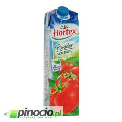 Sok HORTEX w kartonie pomidorowy 1l