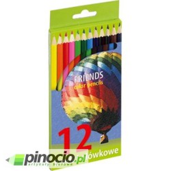 Kredki ołówkowe Taurus 12 kolorów (MF16417) Kredki ołówkowe Taurus 12 kolorów (MF16417)