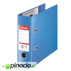 Segregator bankowy Esselte No.1 Vivida A5/75mm do 500 kartek niebieski 468950