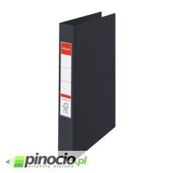 Segregator Esselte Vivida A4/25mm do 190 kartek 2 ringi czarny 14454 Segregator Esselte Vivida A4/25mm do 190 kartek 2 ringi czarny 14454