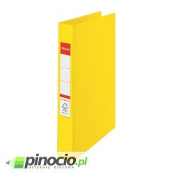 Segregator Esselte Vivida A4/25mm do 190 kartek 2 ringi żółty 14450 Segregator Esselte Vivida A4/25mm do 190 kartek 2 ringi żółty 14450