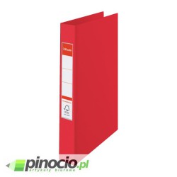 Segregator Esselte Vivida A4/25mm do 190 kartek 4 ringi czerwony 14459 Segregator Esselte Vivida A4/25mm do 190 kartek 4 ringi czerwony 14459