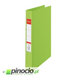 Segregator Esselte Vivida A4/25mm do 190 kartek 4 ringi zielony 14461 Segregator Esselte Vivida A4/25mm do 190 kartek 4 ringi zielony 14461