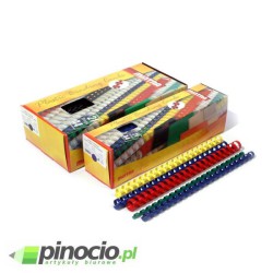 Grzbiety do bindowania Argo 14 mm 100 szt. niebieskie