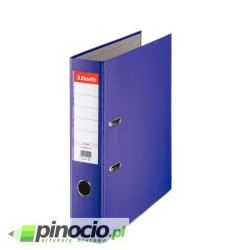 Segregator Esselte A4/75mm ekonomiczny fioletowy 11279