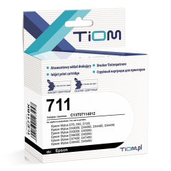 Tusz Tiom do Epson 711 | C13T07114012 | 500 str. | black Tusz Tiom do Epson 711 | C13T07114012 | 500 str. | black
