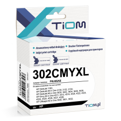 Tusz Tiom do HP 302XL | 302CMYXL | F6U67AE | 330 str. | color Tusz Tiom do HP 302XL | 302CMYXL | F6U67AE | 330 str. | color