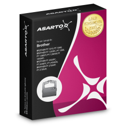 Taśma Asarto do Brother R621N | TZE621 |  black/YL | 9mm*8m