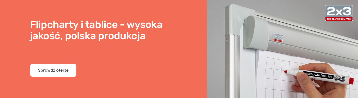 Flipcharty i tablice - wysoka jakość, polska produkcja