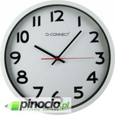 Zegar ścienny Q-Connect Warsaw biały