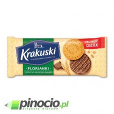 Herbatniki Krakuski z czekoladą Bahlsen Florianki 143g.