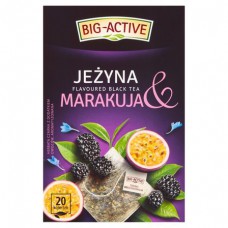 Herbata czarna jeżyna&marakuja BIG-a 20 szt.