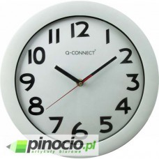 Zegar ścienny Q-Connect Budapest biały