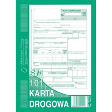 Karta Drogowa SM101 MiP 802-3