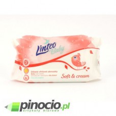 Chusteczki nawilżone Linteo soft & cream 72 szt.