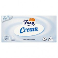 Chusteczki Higieniczne Foxy Cream Ultra Soft 100 szt.