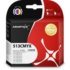 Tusz Asarto do Canon 513CMYX | 2971B001 | 12ml | color