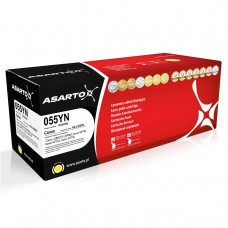 Toner Asarto do Canon 055YN | 3013C002 | 2100 str. | yellow