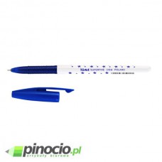 Długopis w gwiazdki Toma Superfine TO-059 niebieski