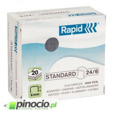 Zszywki Rapid Standard 24/6 5000 szt. 24859800