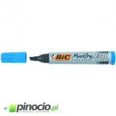 Marker permanentny Bic NB2300 ścięty niebieski