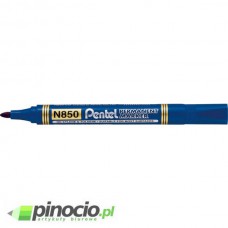 Marker permanentny Pentel N850 okrągły niebieski