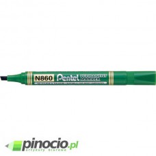 Marker permanentny Pentel N860 ścięty zielony