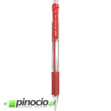 Długopis automatyczny Uni Laknock SN-101 czerwony